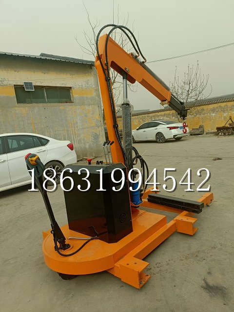 上党区自卸车厢随车吊 自制轮式四不像起重机 四驱平板吊 5吨 贵盛